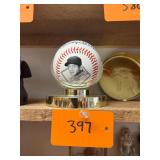 Vtg Mickey Mantle Commemorative Baseball