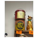 Vtg Ritz Crackers 50th Anniversary Tin