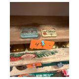 Vtg Metal Advertising Tins