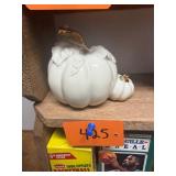 Lenox Porcelain Pumpkin Figurine