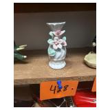 Vintage Porcelain Floral Bud Vase