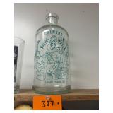 Vtg Chemung Spring Water Glass Bottle