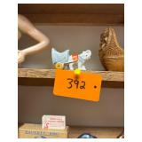 Vtg Occupied Japan Porcelain Elephant Figurine