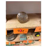 Antique Ornate Brass Door Knob