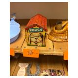 Vintage Pooch The Pop-Out Pup Tin Toy