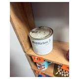Vtg Middleton 5 Tobacco Tin