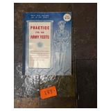 Vtg Practice For The Army Tests 1942
