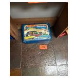 Vtg Matchbox Carry Case w/ Die-Cast Cars