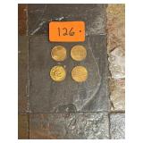 Vtg Promotional Store Tokens And Medallions