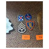 Vtg Military Patch Assortment