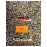 Vtg Colonial Pocket Knife Set