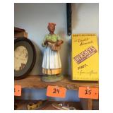 Vintage Porcelain Black Americana Figurine