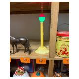 Vintage Electric Bubble Candle Lamp