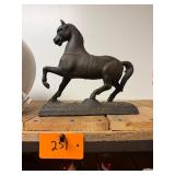 Vintage Cast Iron Horse Doorstop