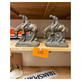 Vtg End Of The Trail Bookends