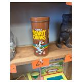 Vintage Purina Hearty Chews Dog Snack Tin
