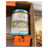 Vintage Ole Virginny Peanut Tin