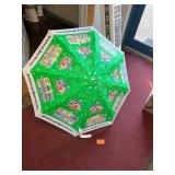 Vtg Peanuts 50th Anniversary Umbrella