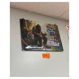 Vtg Pabst Blue Ribbon Metal Bigfoot Sign