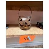 Vtg Mosley Metal Jack-O-Lantern