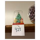 Vintage Christmas Gnome Tree Water Game