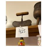 Vintage Metal Dough Scraper