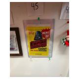 Vintage Unopened Star Wars Giant Card