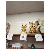 Vintage Ceramic Cat Figurine