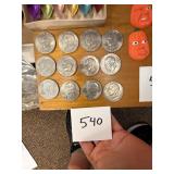 Vintage Eisenhower Dollars