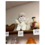 Vintage Pillsbury Doughboy Plush Doll