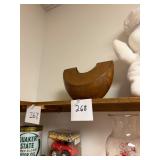 Vintage Hammered Copper Gorge Vase