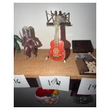 Vintage Decorative Miniature Guitar