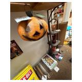Vintage Metal Jack-O-Lantern Decoration