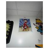 Vintage Betty Boop Metal Sign