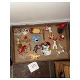 Vintage Assorted Christmas Ornaments