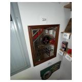 Vintage Henkell & Co. Imported Mirror