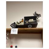 Vintage Wooden Dog Catcher Truck
