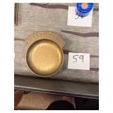 Vintage Brass Pocket Change Tray