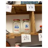 Vintage Hazel Atlas Glass Spice Jars