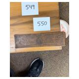 Vintage Carborundum Sharpening Stone