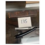 Vintage Straight Razor w/ Leather Case