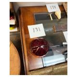 Vintage Signal-Stat Red Glass Lens