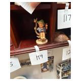 Vintage Hummel Boy In Tree Figurine