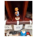 Vintage Hummel Girl w/ Flowers Figurine