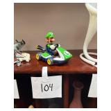 Vintage Nintendo Mario Kart Luigi Toy