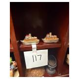 Vintage Metal Riverboat S+P Shakers