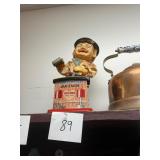 Vintage Charley Weaver Bartender Toy