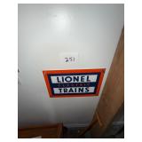 Vintage Lionel Electric Trains Porcelain Sign
