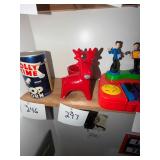 Vintage Ceramic Reindeer Planter