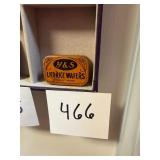 Vintage Y&S Licorice Wafers Tin